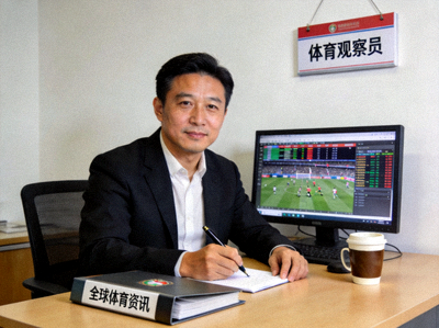 全球体育资讯观察员王哲先生在工作